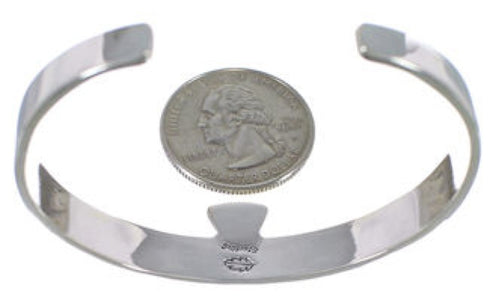 Mother of Pearl Multicolor Inlay Sterling Silver Cuff Bracelet NS40448